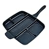 Master Pan Non-Stick Divided Grill/Fry/Oven Meal Skillet