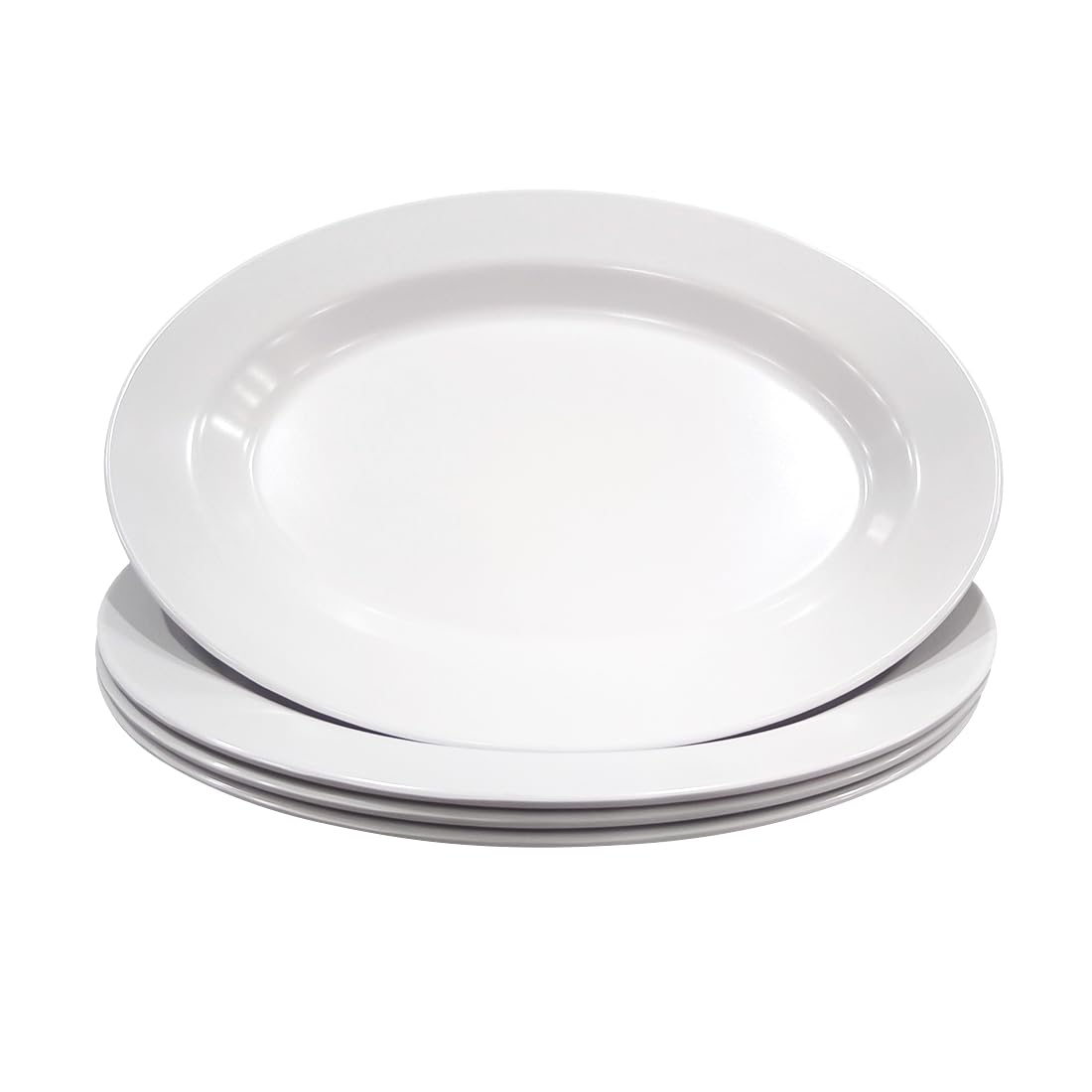 4 Pack Melamine Oval Platter