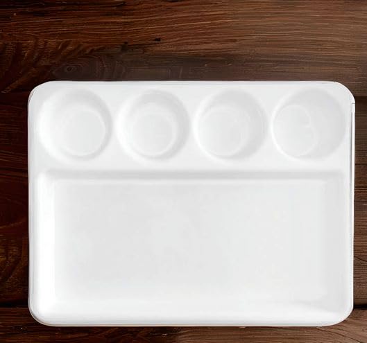 Melamine 5 Compartment Meal Tray Thali
