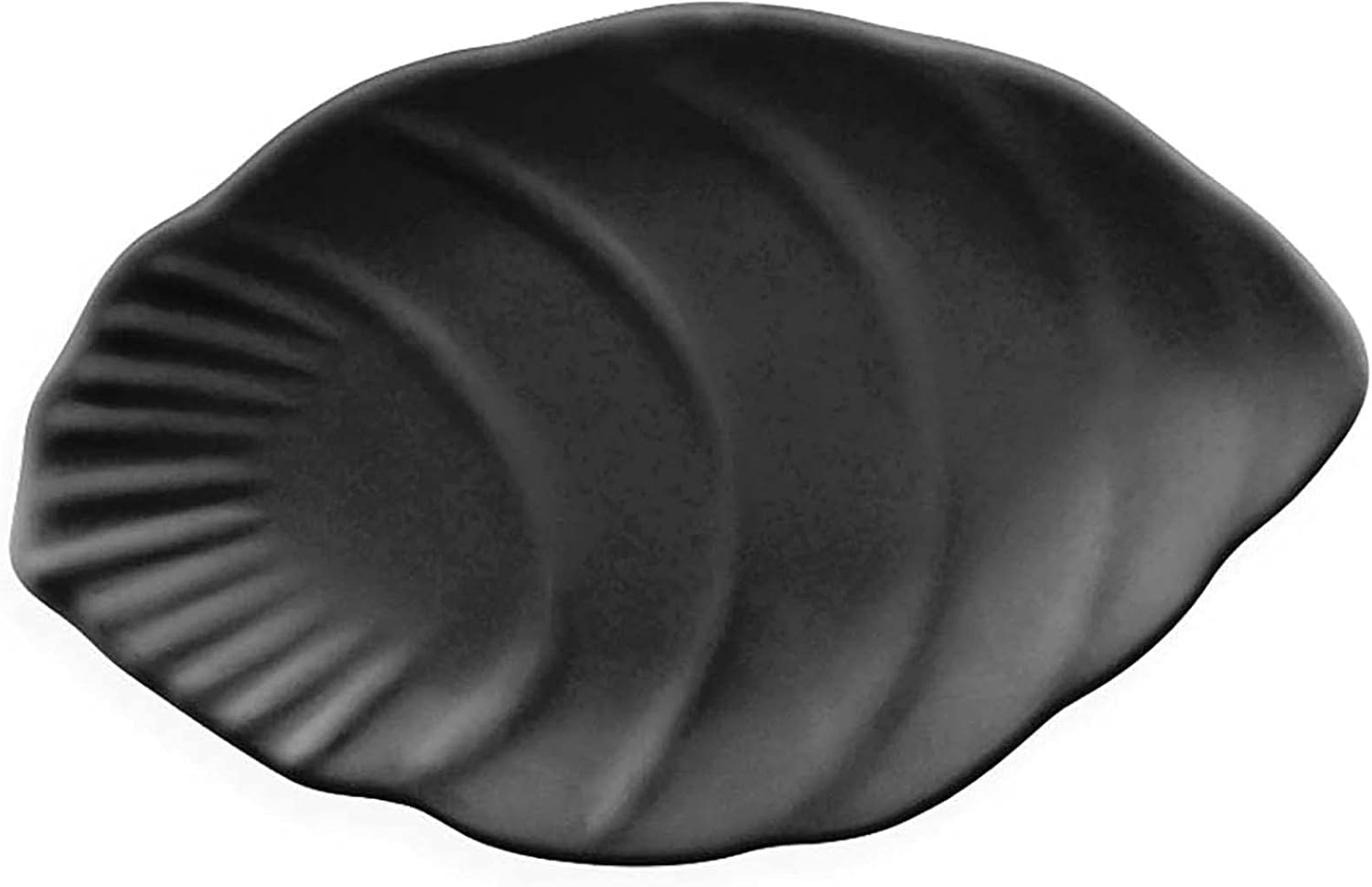 Shell Melamine Platter, Black