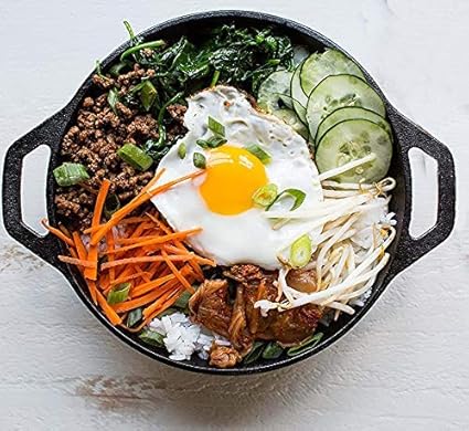 Cast Iron Kadai Wok 10 inch