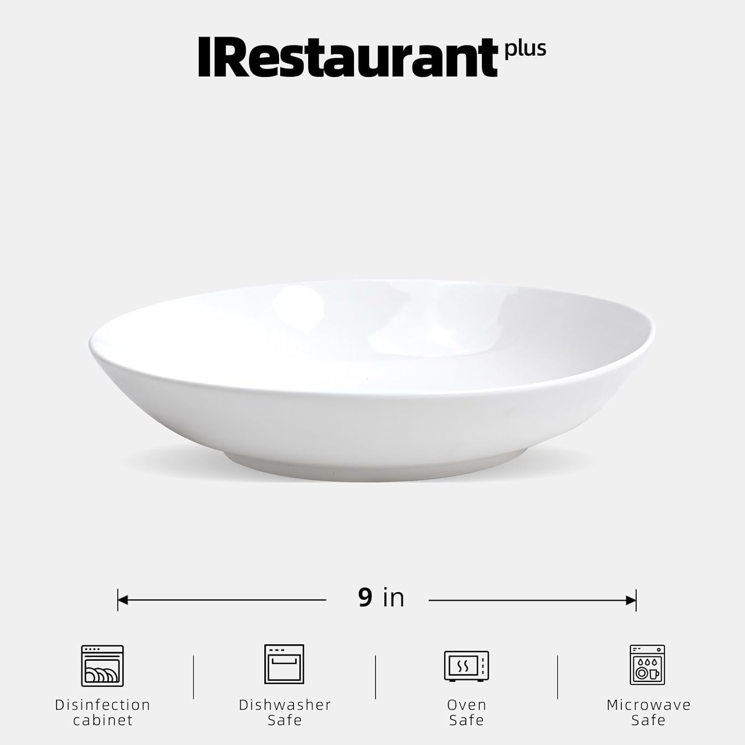 Bone China Coupe Shape Soup/Pasta Bowl