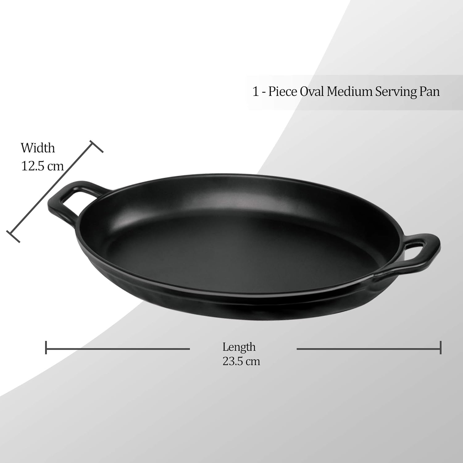 Oval Medium Melamine Serving Pan