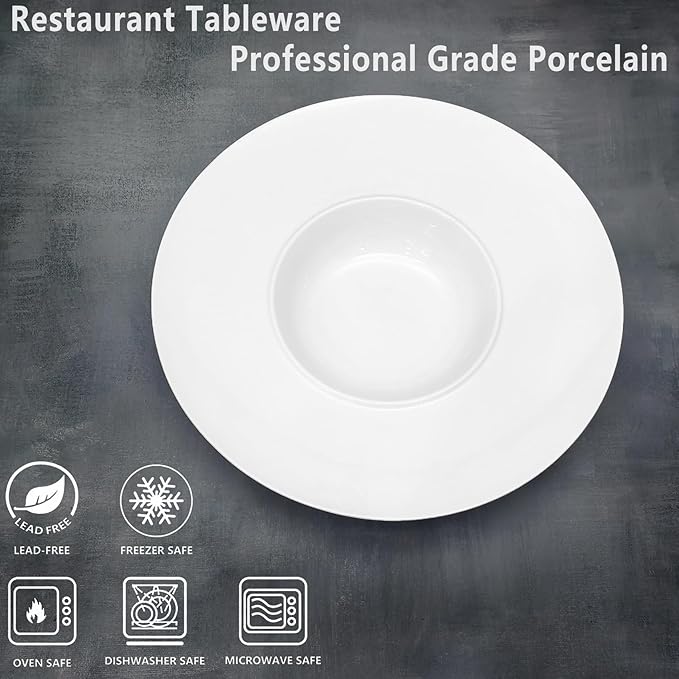 Ceramics Rimmed Soup Bowls