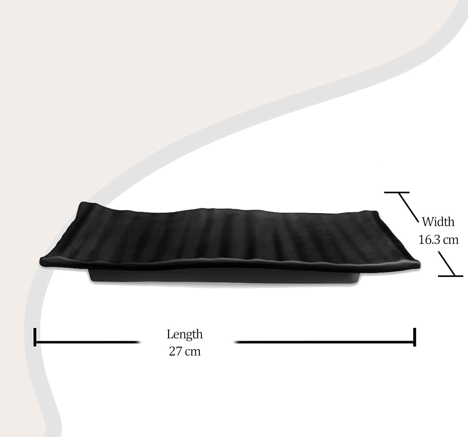 MILTON Texture Melamine Platter